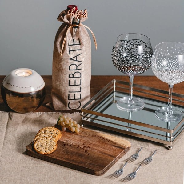 Life is Better with Friends Cheese/Bread Board Set - Sentimetal Gift - Heritage - Boutique.com
