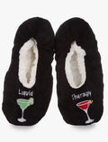 Liquid Therapy Sherpa Lined Slippers - Heritage - Boutique.com