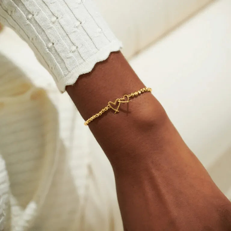 ‘Lots Of Love' Bracelet in Gold-Tone Plating - Heritage-Boutique.com