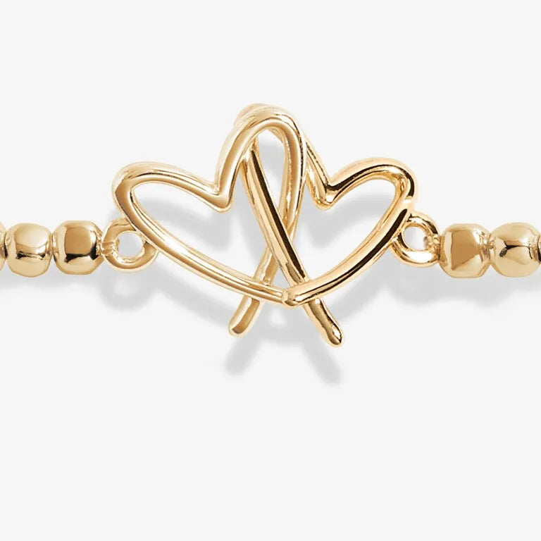 ‘Lots Of Love' Bracelet in Gold-Tone Plating - Heritage-Boutique.com