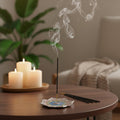 Mandala Lotus Aluminum Incense Burner – Hand-Painted - Heritage-Boutique.com