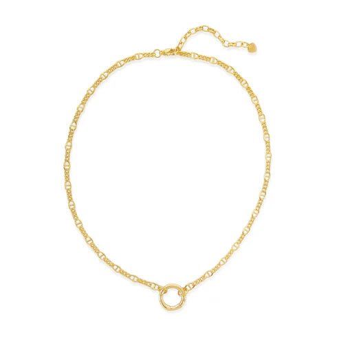 Mariner Modern Gold Chain with Spring Ring - Heritage - Boutique.com