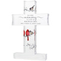 Memory Cross & Cardinal Plaque - Sentimental Gift - Heritage - Boutique.com