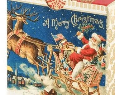 Michel Design Works Holiday Sleigh Votive Candle 2oz - Heritage - Boutique.com