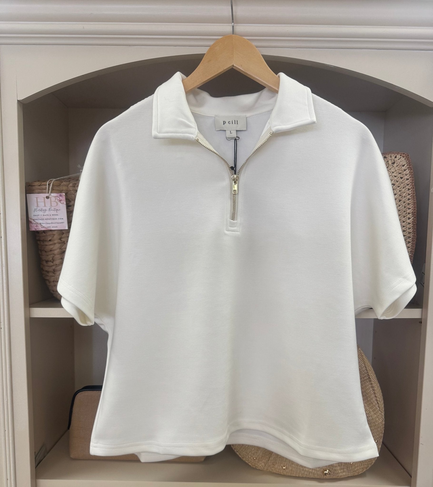 Millie Short Sleeve by P.CILL - Heritage - Boutique.com