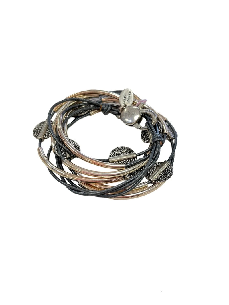 Mini Hammered Disc Wrap Bracelet/Necklace - Heritage-Boutique.com