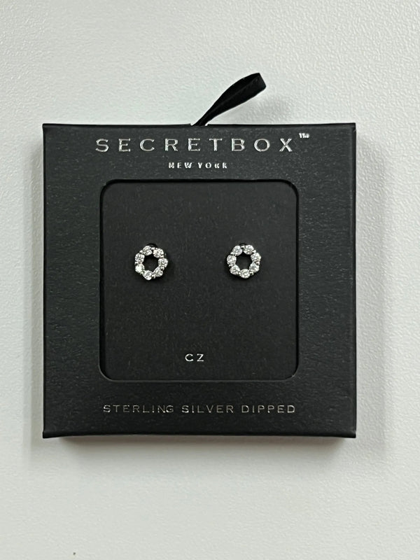 Mini Studded Circle Earring - Heritage-Boutique.com