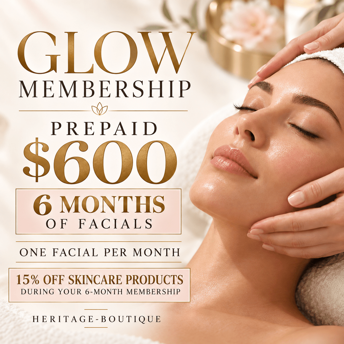 Monthly Facial Package - Heritage-Boutique.com