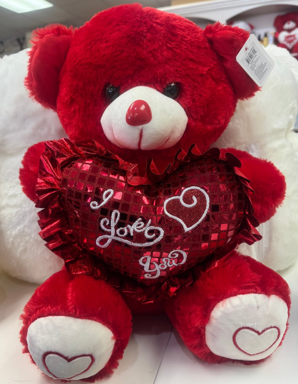 Musical Light - Up Valentine's Stuffed Bear - Heritage - Boutique.com