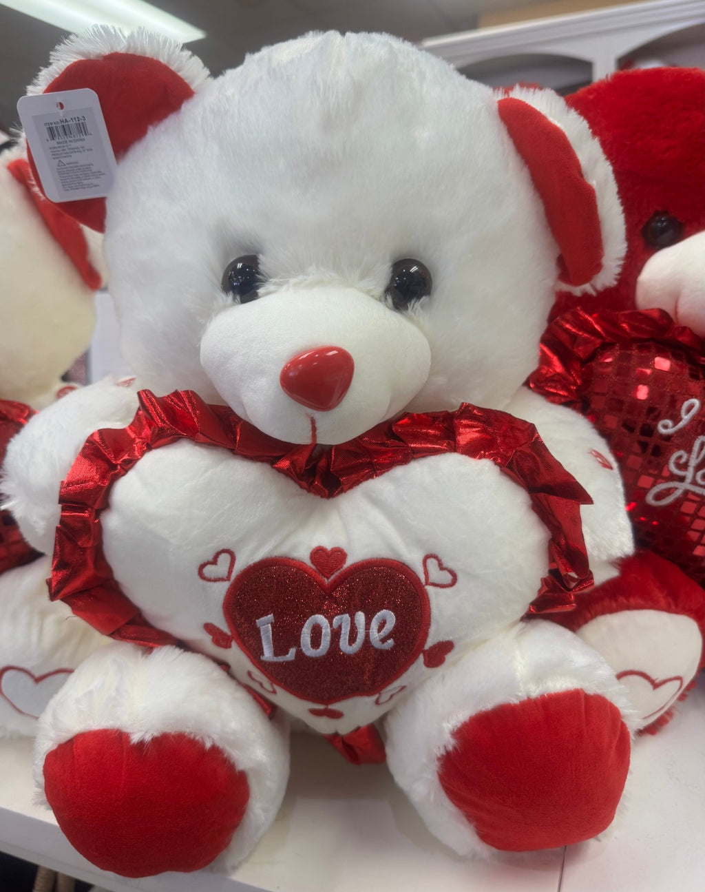 Musical Light - Up Valentine's Stuffed Bear - Heritage - Boutique.com