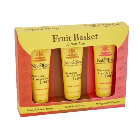 Naked Bee Fruity Basket Lotion Trio - Heritage - Boutique.com