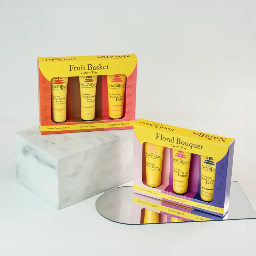 Naked Bee Fruity Basket Lotion Trio - Heritage - Boutique.com