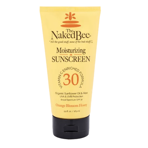 Naked Bee Moisturizing Sunscreen with SPF 30 5.5 oz - Heritage - Boutique.com