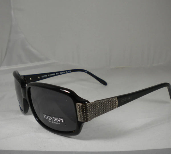 NEW Ellen Tracy Black Soria Sunglasses - Heritage-Boutique.com