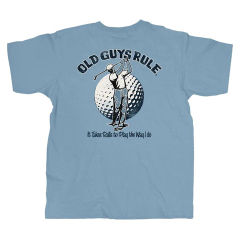 Old Guys Rule Golf Shirt (LARGE)