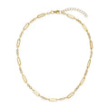 Paperclip Chain Link Necklace Water Resistant - Heritage - Boutique.com