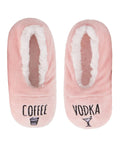 Perfect Morning & Night Sherpa Lined Slippers - S/M - Heritage - Boutique.com