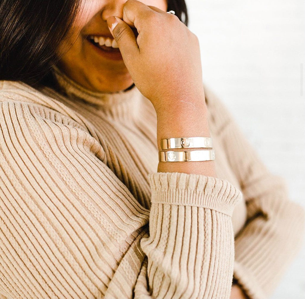 Pieces of me LOVING YOU cuff bracelet - Heritage - Boutique.com