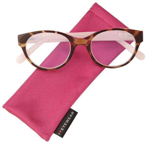 Pink Shelby Reading Glasses - Heritage-Boutique.com