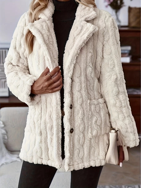 The Reversable Ripple Plush Coat