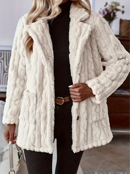 The Reversable Ripple Plush Coat