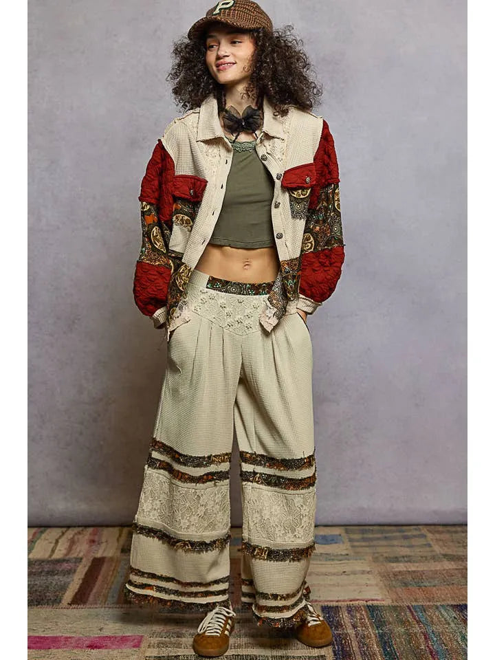 POL Vintage Thermal floral Jacket - Heritage - Boutique.com