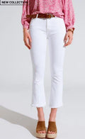 Q2 High Rise Basic Flare Jeans - Heritage - Boutique.com