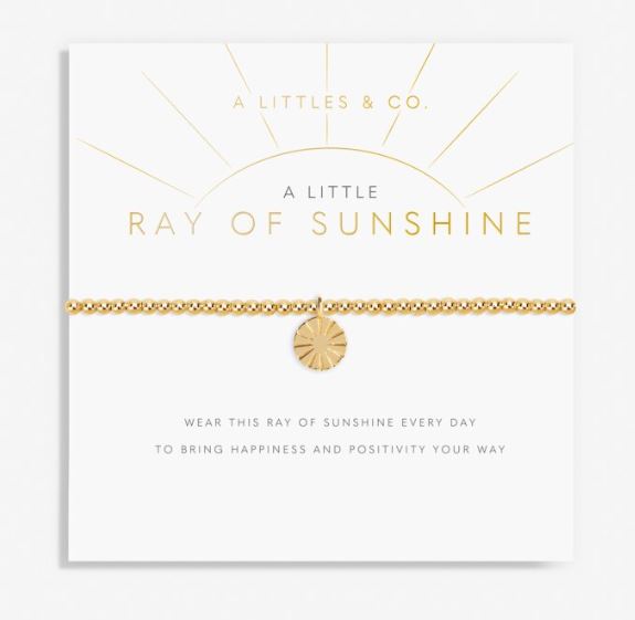 A Little Ray of Sunshine Gold Bracelet