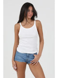 Rib Knit Tank Top - Heritage - Boutique.com