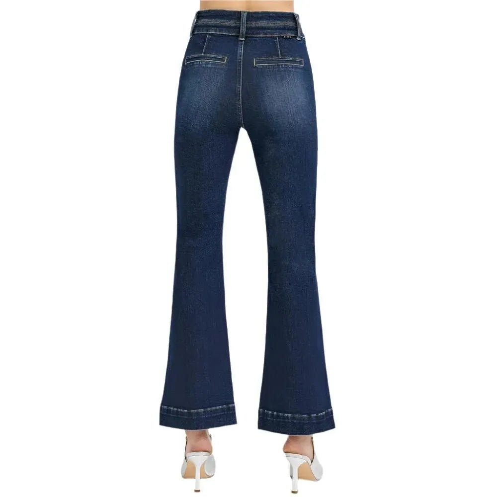 RISEN Double Waistband High Rise Bootcut Jeans - Heritage - Boutique.com