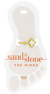 Sand & Stone Adjustable Toe Rings - Heritage-Boutique.com