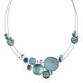 Seaside Serenity Blue Shell Necklace - Heritage-Boutique.com