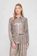 Shimmer Shell Long Sleeve Shirt - Heritage - Boutique.com