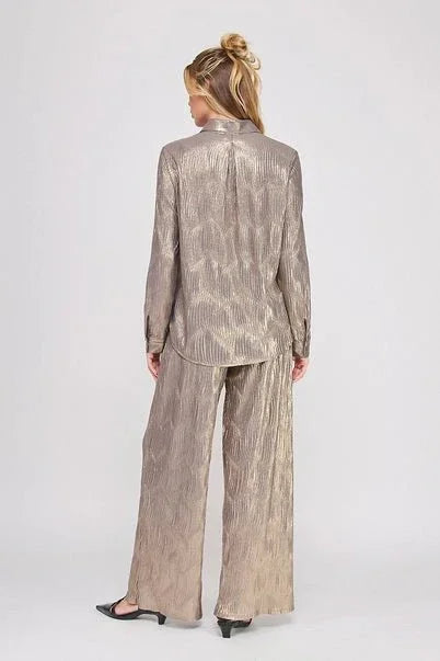 Shimmer Shell Long Sleeve Shirt - Heritage - Boutique.com