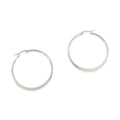 Silver Hoop Waterproof Earrings - Heritage - Boutique.com