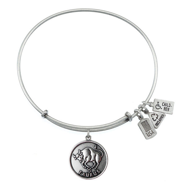 Wind and Fire Zodiac Silver Bracelet