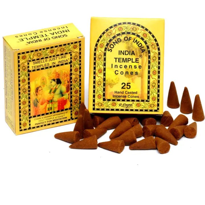 Song of India Temple Cones - Heritage-Boutique.com