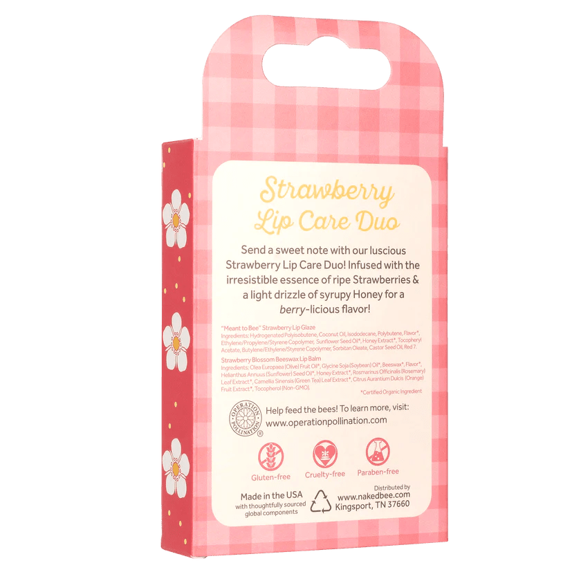 Strawberry Lip Care Duo - Heritage - Boutique.com