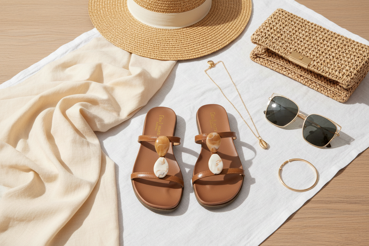 Summer Sandals Shop the Look - Product Only