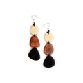 Tagua Bali Earrings– Lightweight Handmade Statement Earrings - Heritage - Boutique.com
