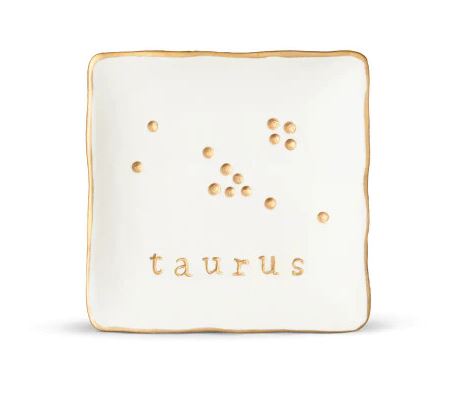 Finchberry Taurus Zodiac Ceramic Dish