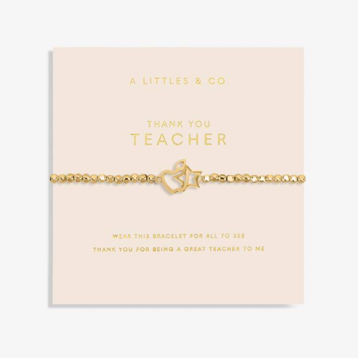 Thank You Teacher bracelet - A Little Forever Yours - Heritage - Boutique.com