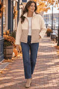 The Aspen Cream Sherpa jacket - Heritage-Boutique.com
