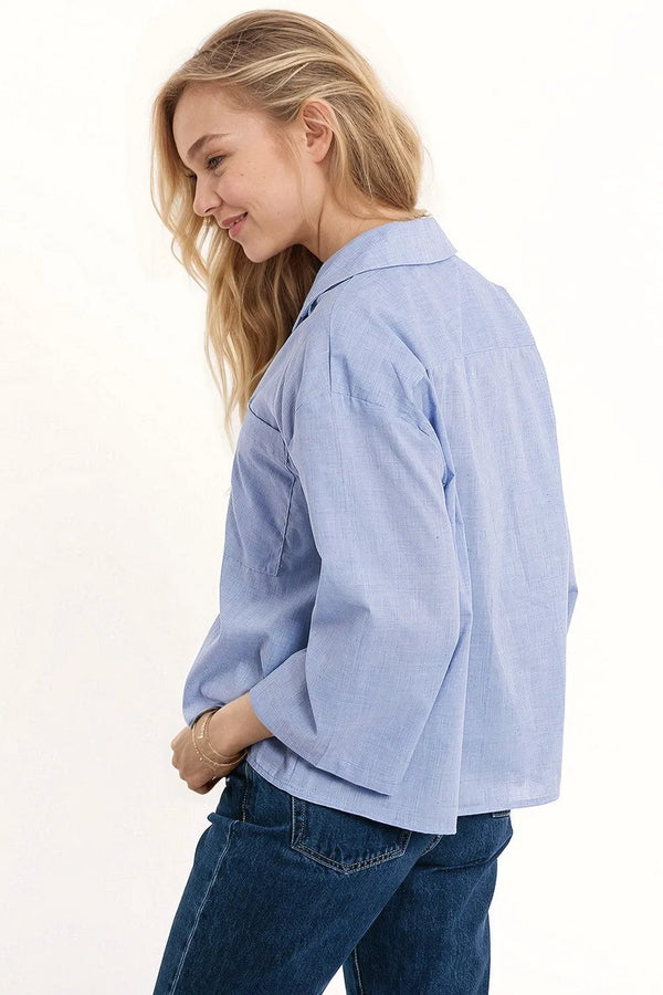 The Azure Polo Button Down - Heritage-Boutique.com