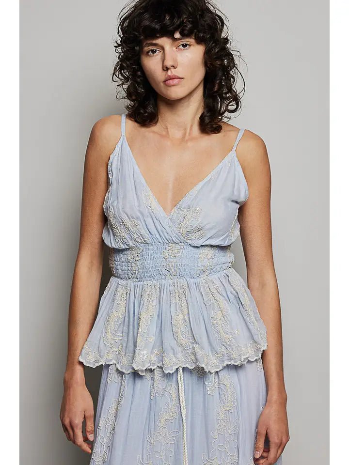 The Effortless Lace Trim Cami - Heritage - Boutique.com