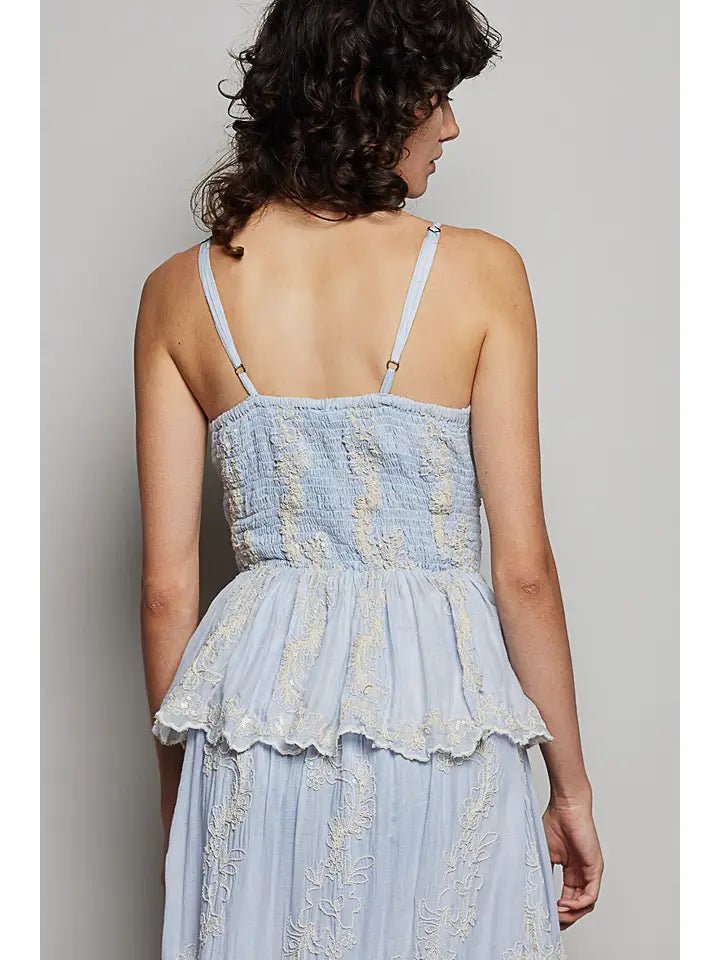 The Effortless Lace Trim Cami - Heritage - Boutique.com