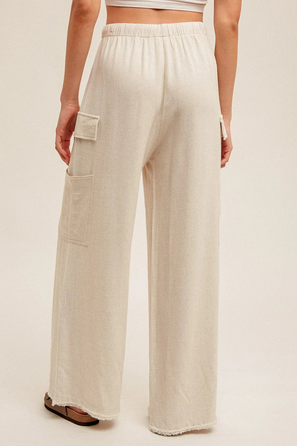 The Hampton Linen Cargo Pant - Heritage - Boutique.com