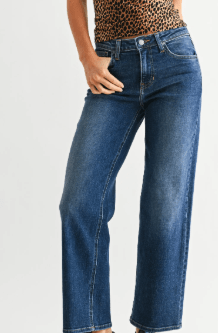 The Madison Mid-Rise Wide Leg Jeans | Flattering Women’s Denim - Heritage-Boutique.com