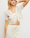 The Pizadina Crotchet Top - Heritage - Boutique.com