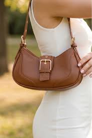 The Sienna Vegan Crescent Shoulder Bag - Heritage-Boutique.com